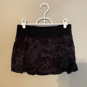 Lululemon pace rival skirt *no panels